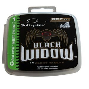 Softspikes Black Widow DCT Fast Twist Insert System Cleats Box Of 18
